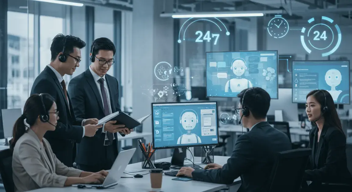 Atendimento 24h para empresas digitais com Agentes de IA
